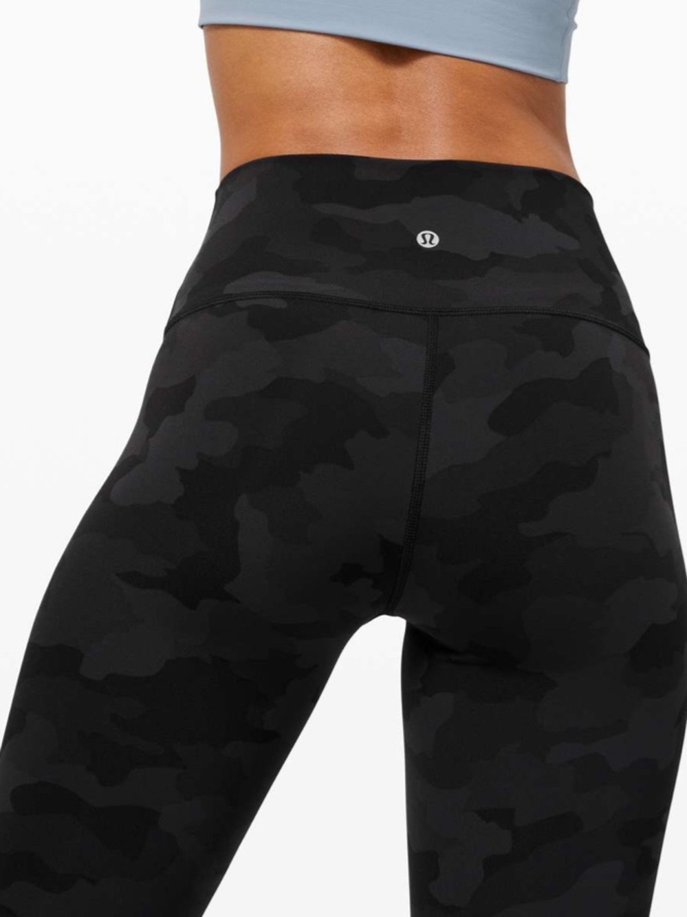 lululemon athletica Women's High-Rise Black Camo Leggings